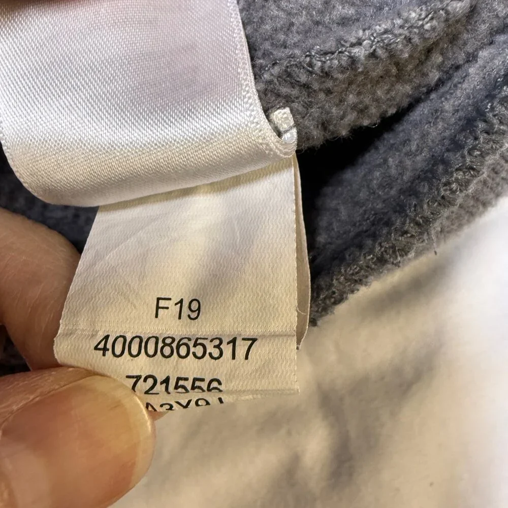 The North Face Men’s Red Box Pullover Hoodie Large Gray‎ EUC